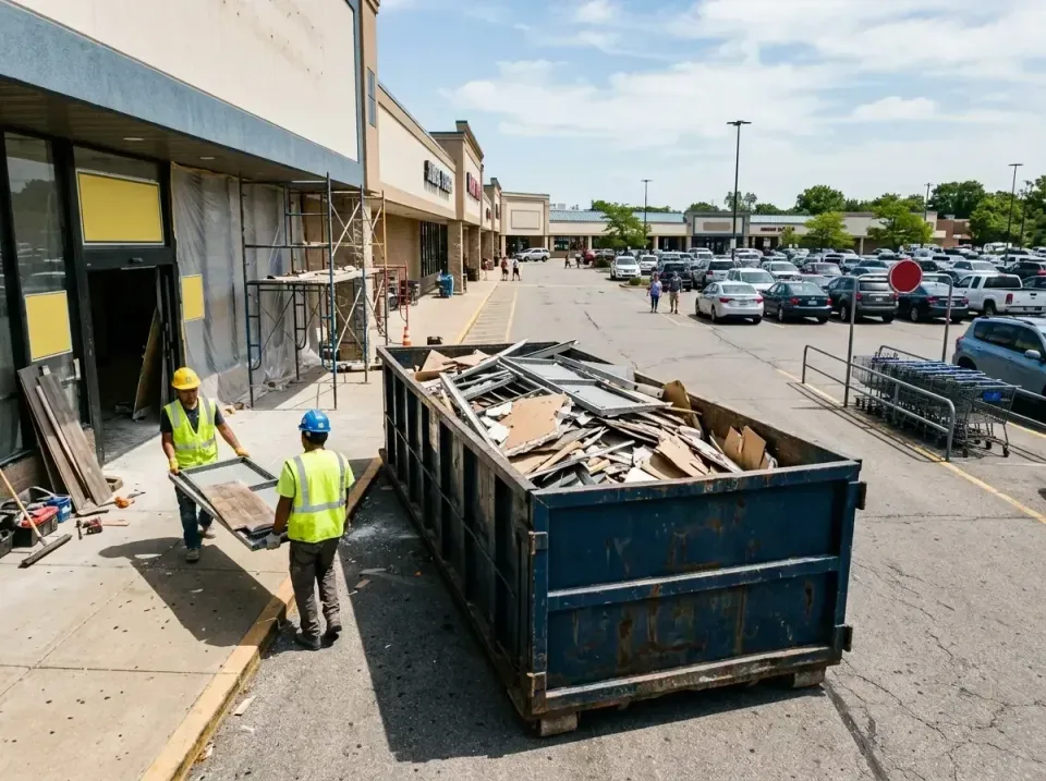 retail-store-renovation-debris-003 — frequently asked questions, Roll-off Dumpster Rentals in Fairfield Plantation, GA